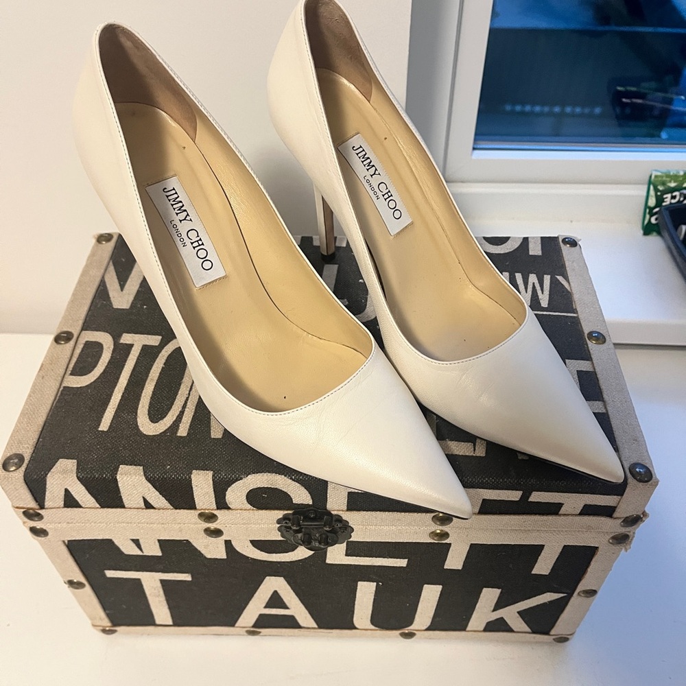 Jimmy Choo White Women's Heels
